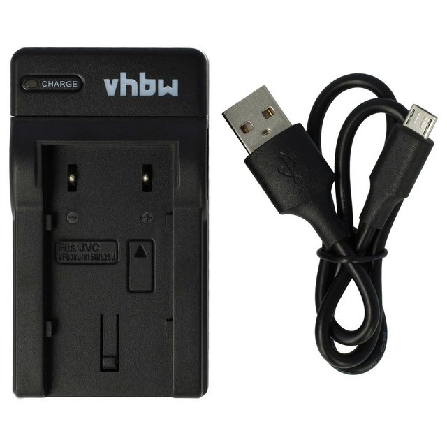 VHBW Camera acculader compatibel met JVC BN-VF808, BN-VF815, BN-VF823, BN-VF828 en BN-VF908 accu's | 