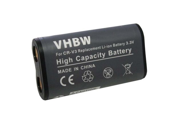 VHBW Camera accu compatibel met universele CR-V3 accu / 1100 mAh | 