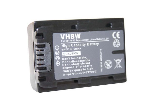 VHBW Camera accu compatibel met Sony NP-FH50 - 500 mAh | 