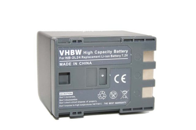 VHBW Camera accu compatibel met Canon BP-2L12, BP-2L18 en BP-2L24 / 1800 mAh | 