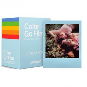 Polaroid Color Instant Film For Go - Powder Blue Frame - Double Pack