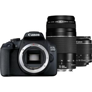 Canon Reflex  EOS 2000D + Lens 18-55mm/70-300mm f/3.5-5.6III