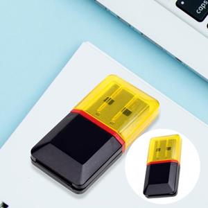 CE Duurzame brede toepassing Hoge compatibiliteit Milieuvriendelijke multifunctionele USB 2.0-geheugenkaartlezer voor reiskaartlezer