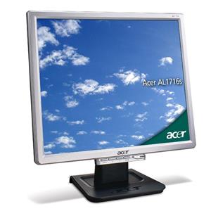 Acer 17-inch  AL1716S 1280 x 1024 LCD Beeldscherm Zwart