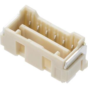 Molex 5024430870 Male header, inbouw (standaard) Totaal aantal polen: 8 Rastermaat: 2 mm Inhoud: 1 stuk(s) Tape on Full reel