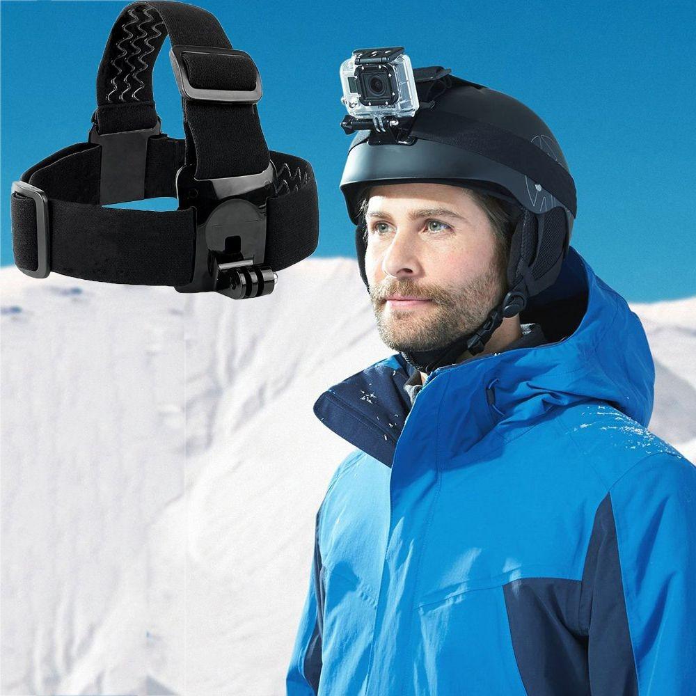 Liiyun89 Verstelbare sportcamera hoofdband Actie videocamera's Accessoires voor Gopro Hero HD/2/33+/4 camera