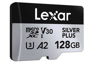 Lexar MicroSDXC Silver Plus UHS-1 128GB V30 2-pack