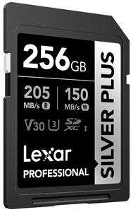 Lexar SD Silver Plus UHS-1 256GB V30