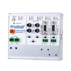 Anybus 17220 ProfiHub B2FO2+ Repeater Profibus, Glasvezel, RS-485 12 V/DC, 24 V/DC 1 stuk(s)