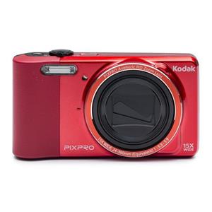 Kodak Compactcamera PixPro FZ151 - Rood +   Pixpro Aspheric HD Zoom Lens 24-360 mm f/3.3-5.9 f/3.3-5.9
