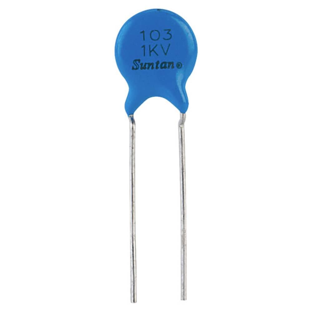 Suntan TS16003A103ZSAFB0R Keramische condensator 10.000 pF 1000 V 0.8 % (l x b) 3.5 mm x 9.5 mm 1 stuk(s)