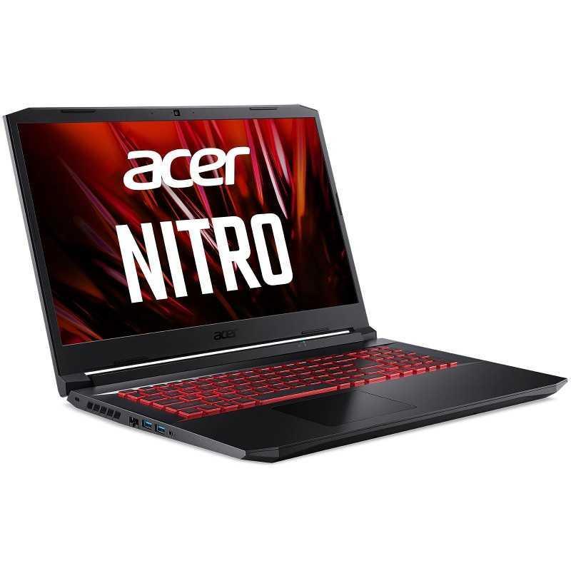 Acer Nitro 5 AN517-54-76AF 17 Core i7 2.3 GHz - SSD 1000 GB - 16GB - NVIDIA GeForce RTX 3070 Max-Q AZERTY - Frans