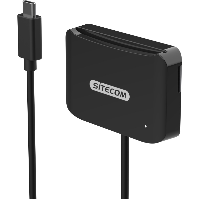 Sitecom USB-C ID kaartlezer Kaartlezer