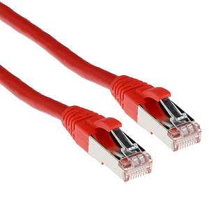 ACT FB7507 CAT6A S/FTP LSZH Patchkabel Snagless Rood - 7 meter