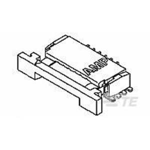 TE Connectivity FPC Connectors 487952-4  Inhoud: 1 stuk(s)