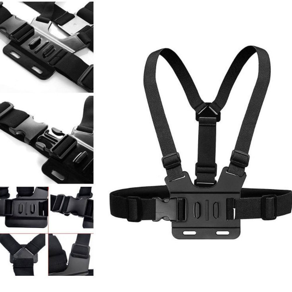 Yeiangbang Accessories Action Holder Chest Body Harness Belt Strap Adjustable