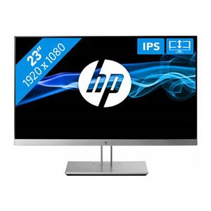 HP E233 - 23 inch - 1920x1080 - DP - HDMI - VGA - Grijs