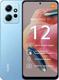 Xiaomi Redmi Note 12 Dual SIM 64GB ice blue - refurbished