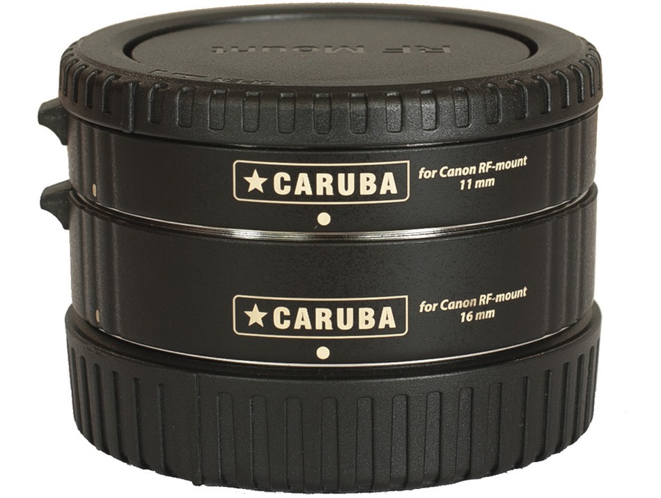 Caruba Extension Tube set Chroom II RF-SERIE for Canon RF | Statieven toebehoren | Fotografie - Statieven | 8718485019050