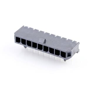 Molex 436500900 Male header, inbouw (standaard) Totaal aantal polen: 9 Rastermaat: 3.00 mm Inhoud: 1 stuk(s) Tray