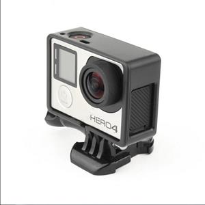 Well Dressing ? Black Border Shell Mount voor Gopro Hero 3 Hero 3 + Hero 4