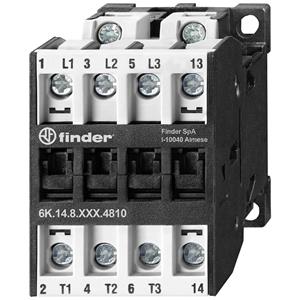 Finder 6K.14.8.024.4710 Industrieel relais 3x NO, 1x NC 4 kW 24 V/AC 10 A 1 stuk(s)