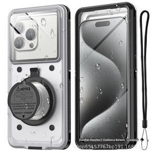 Super Case AICase Universal Waterproof Shell for Water Sports - Self-Check Function, Swim, Snorkel, Dive, Photograph up to 30m Depth.