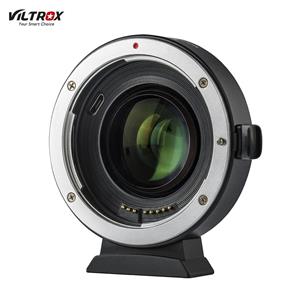 TOMTOP JMS Viltrox EF-EOS M2 autofocus lensvatting adapterring 0,71X brandpuntsafstandsvermenigvuldiger USB-upgrade