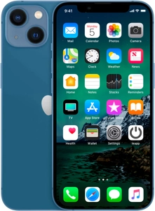 Refurbished iPhone 13 256 GB Blauw Zichtbaar gebruikt