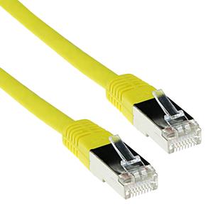 ACT IB7803 F/UTP CAT5E Patchkabel Geel - 3 meter