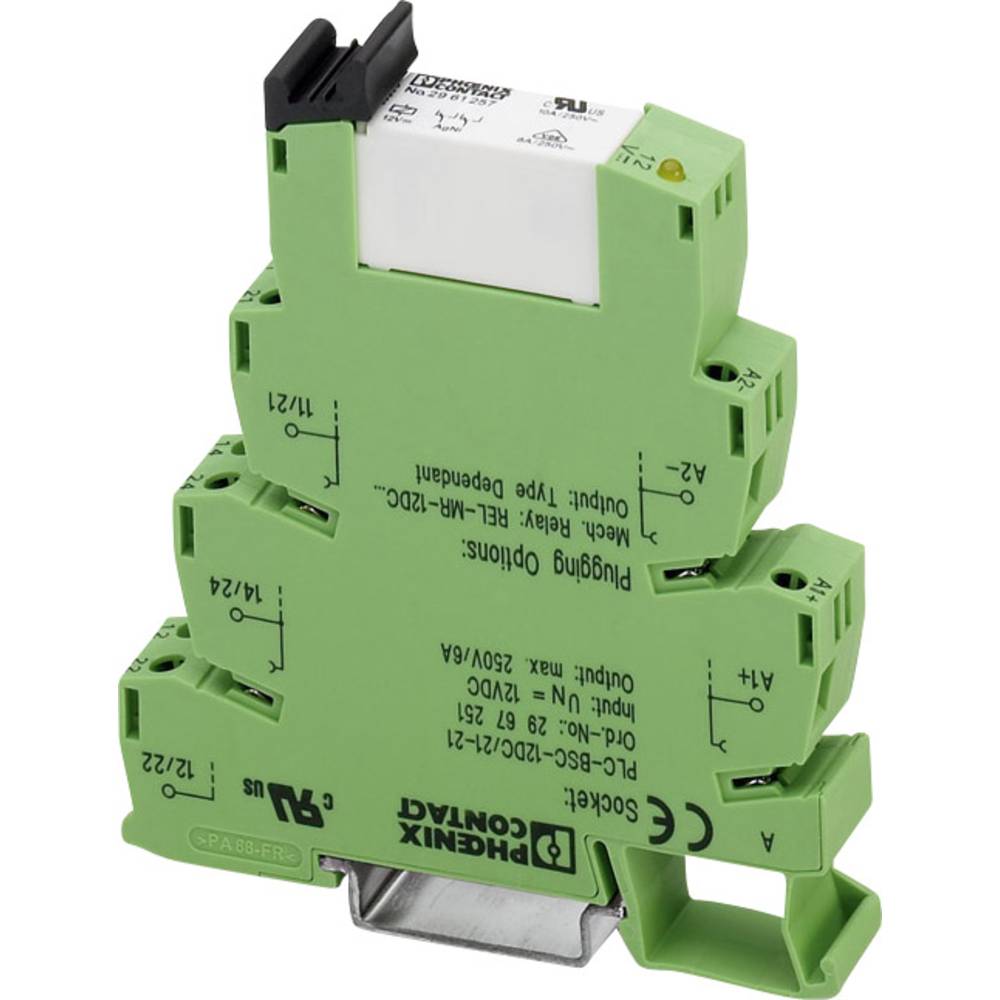 phoenixcontact Phoenix Contact PLC-RSC-24DC/2121 Relais Mehrfachkontakt - Phoenix Contact PLC-RSC-24DC/2121 Relais Mehrfachkontakt