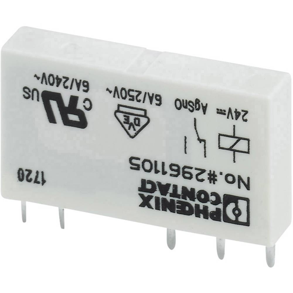 Phoenix Contact REL-MR- 24DC/21 Printrelais 24 V/DC 6 A 1x wisselcontact 1 stuk(s)
