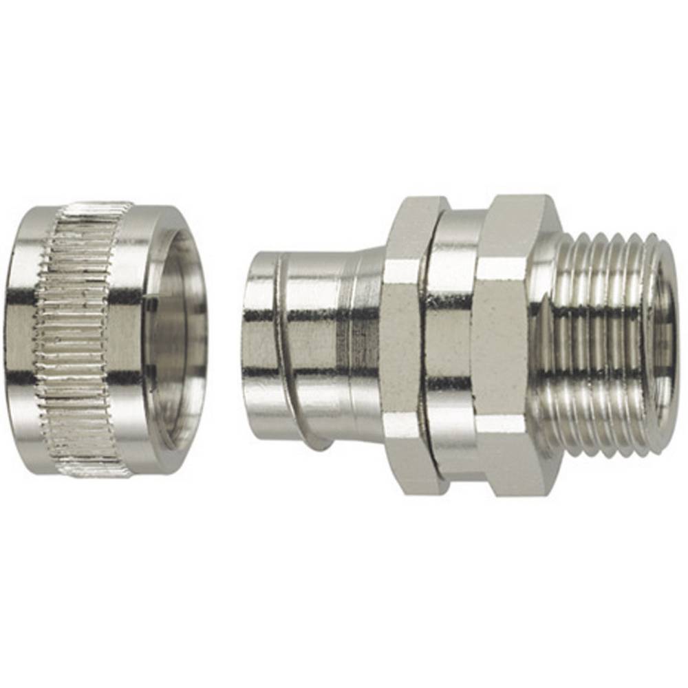 HellermannTyton 166-30405 SC25-SM-M25 Slangbevestiging Metaal M25 21.10 mm Recht 1 stuk(s)