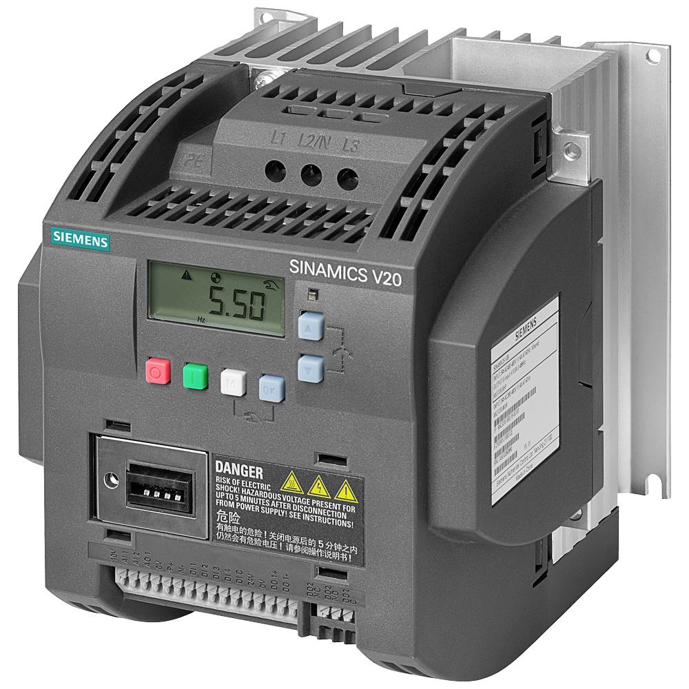 Siemens Frequentieregelaar 6SL3210-5BE24-0CV0 4.0 kW 3-fasig 400 V