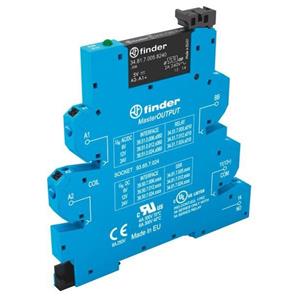 Finder Halfgeleiderrelais 39.50.7.024.9024 2 A Schakelspanning (max.): 24 V/DC 1 stuk(s)