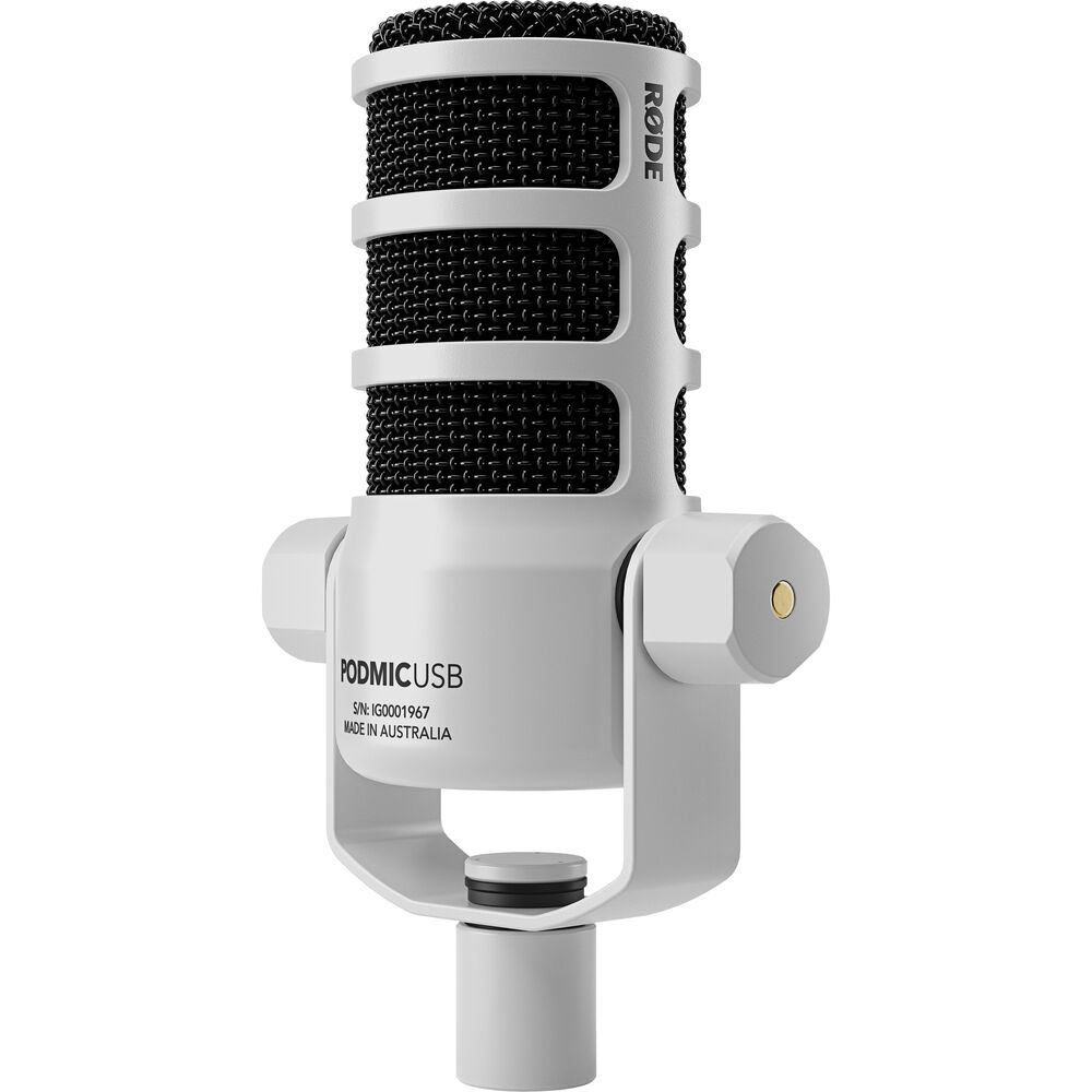 Rode PodMic USB podcast microfoon White