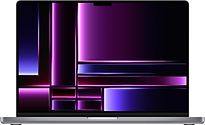 Apple MacBook Pro 14.2 (Liquid Retina XDR Display) 3.5 GHz M2 Pro Chip (12-Core CPU, 19-Core GPU) 16 GB RAM 1 TB SSD [Early 2023, Engelse toetsenbordindeling, QWERTY] spacegrijs - refurbished