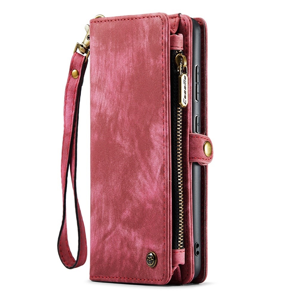 Caseme Samsung Galaxy S22 Plus hoes - Vintage 2 in 1 portemonnee - Roze