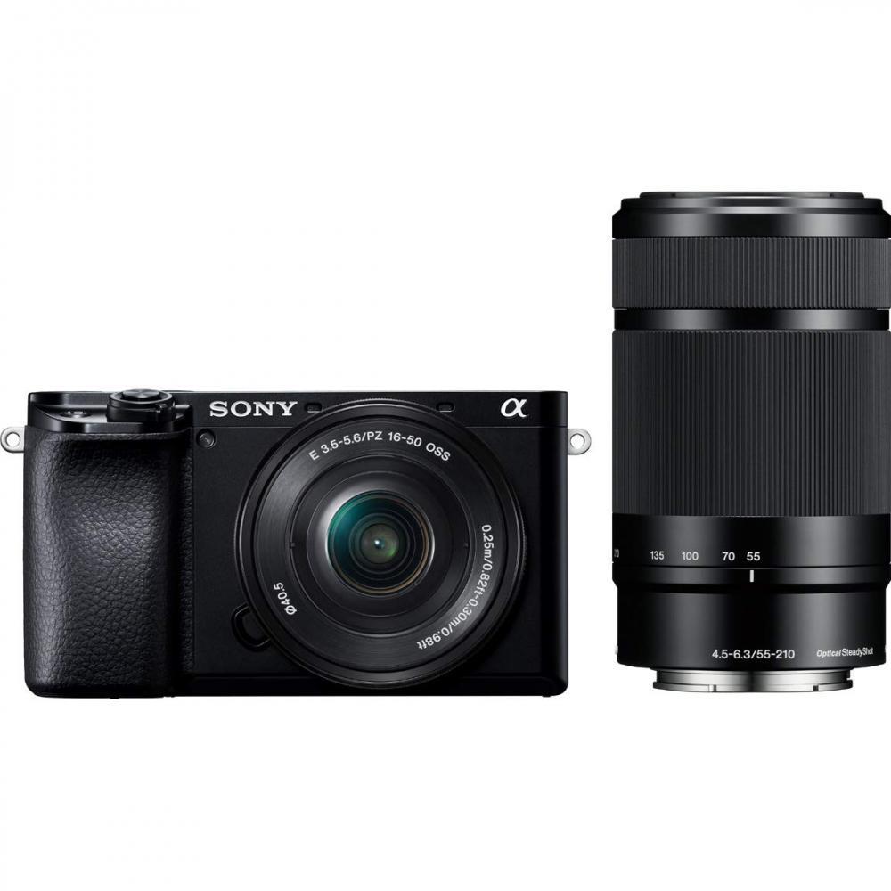 JO Market - Japan Product select - ILCE 6100Y B ILCE 6100 B AF Sony mirrorless single lens  6100 dual zoom lens kit black Sony mirrorless