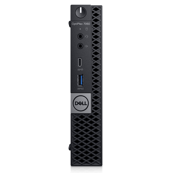 Dell Optiplex 7060 Micro USFF - Intel Core i7-8e Generatie - 16GB RAM - 480GB SSD - Windows 11