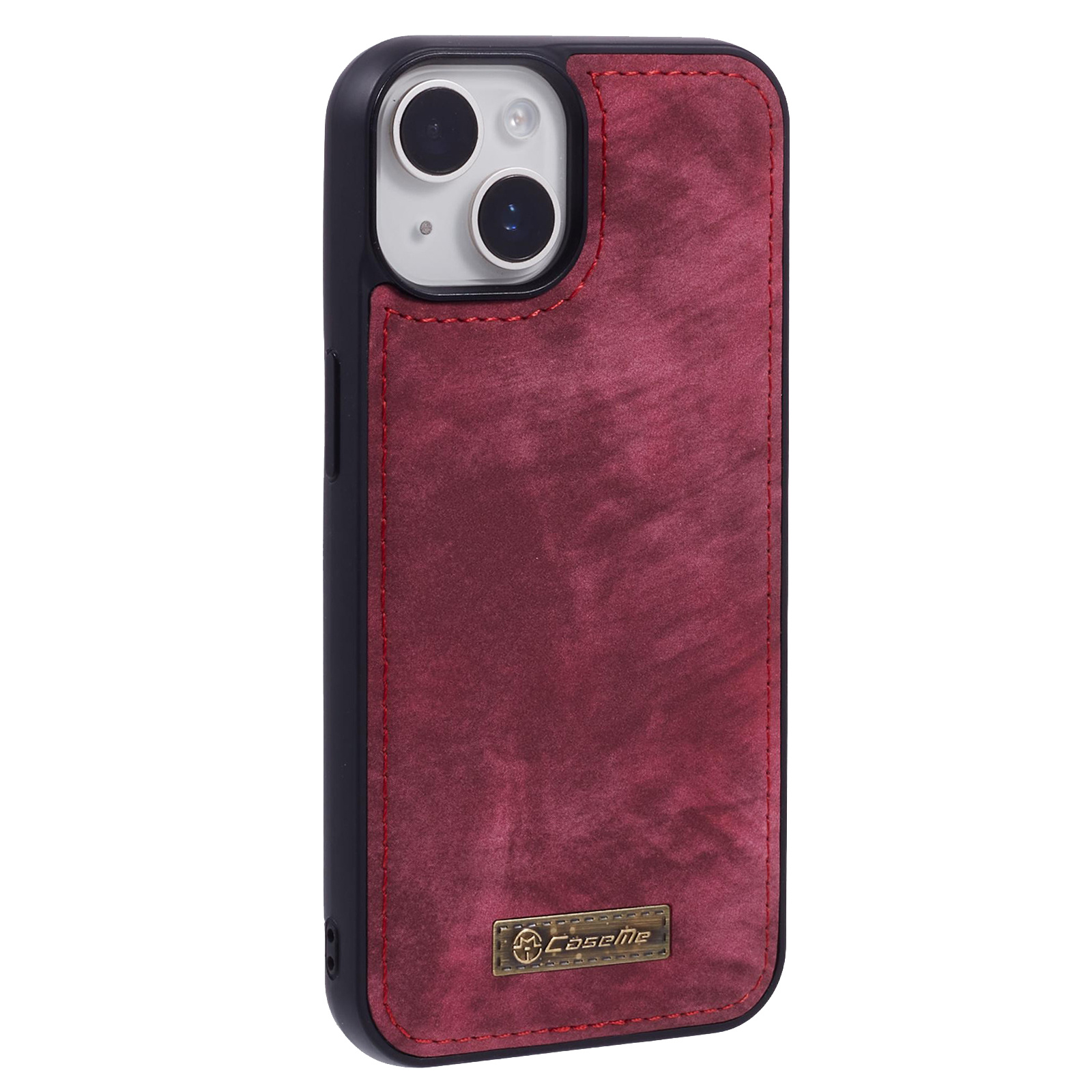 Caseme iPhone 14 hoesje - Backcover - Rood