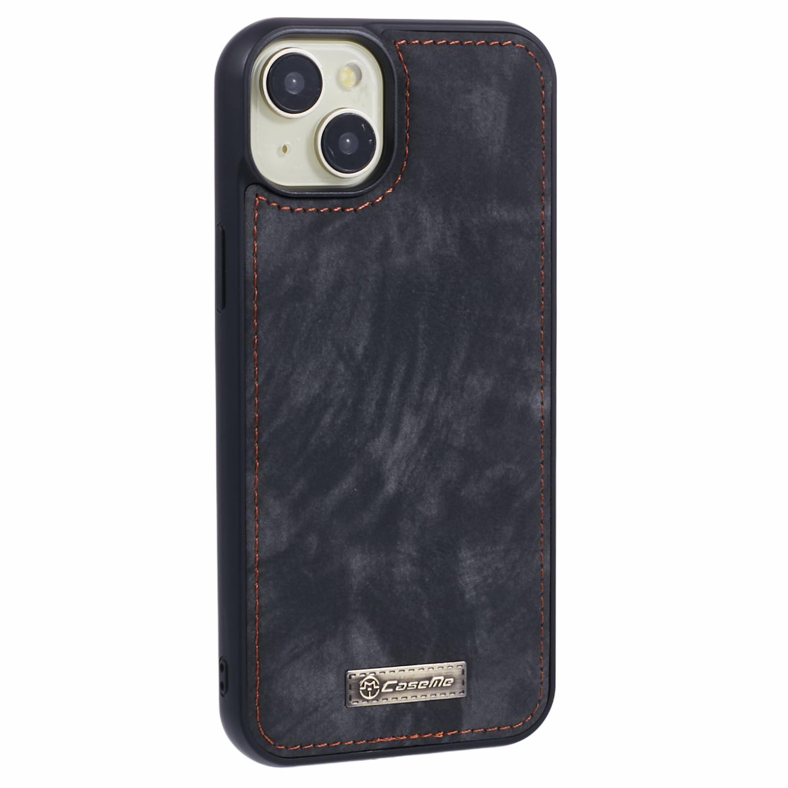 Caseme iPhone 14 Plus hoesje - Backcover - Zwart