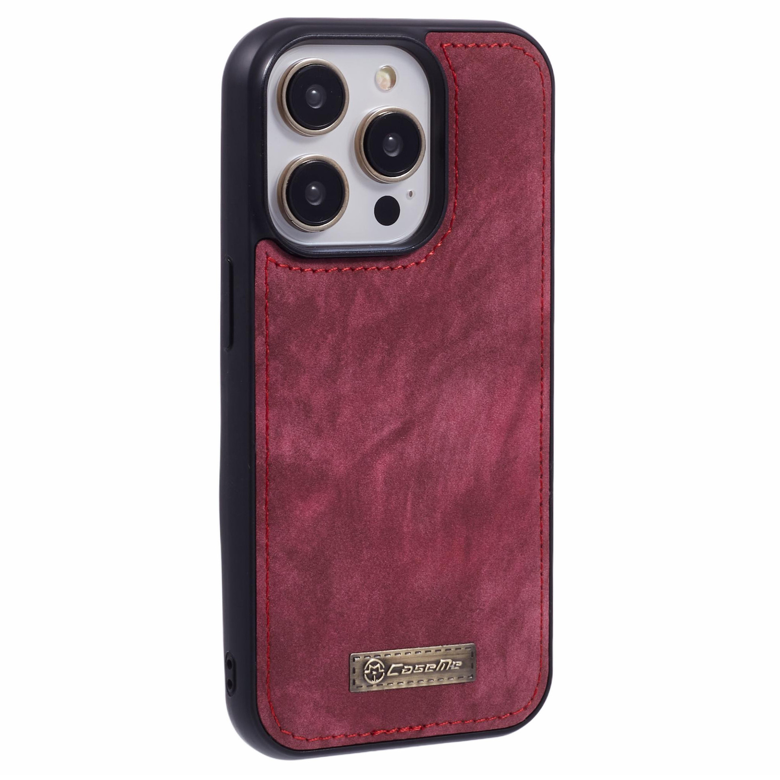 Caseme iPhone 14 Pro hoesje - Backcover - Rood