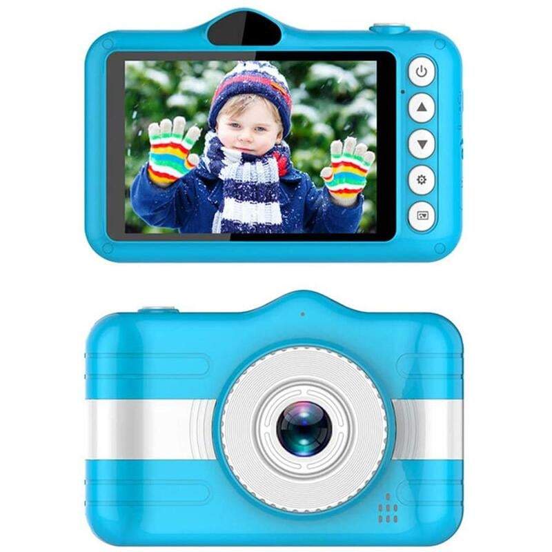 HOD Health&Home Actiecamera's 3,5 inch Mini Schattig Digitaal voor kinderen 12Mp 1080Phd Foto Video roze