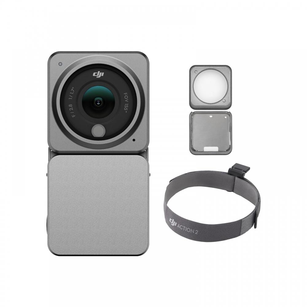 DJI Action 2 Power 4K    combo  128GB  action camera extended run time power module ultra wide angle 155  FOV