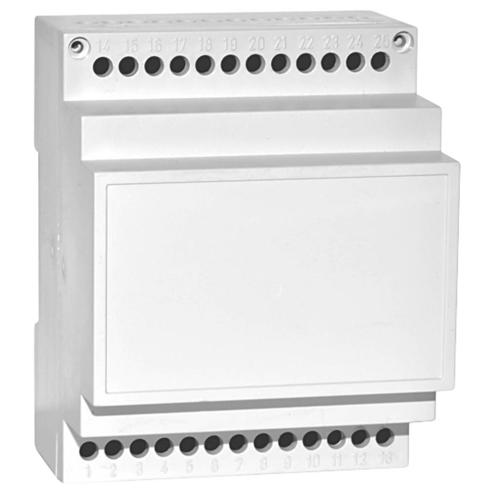 Elbag MR1/CB/GREY DIN-rail-behuizing 17 x 58 x 90 ABS 1 stuk(s)