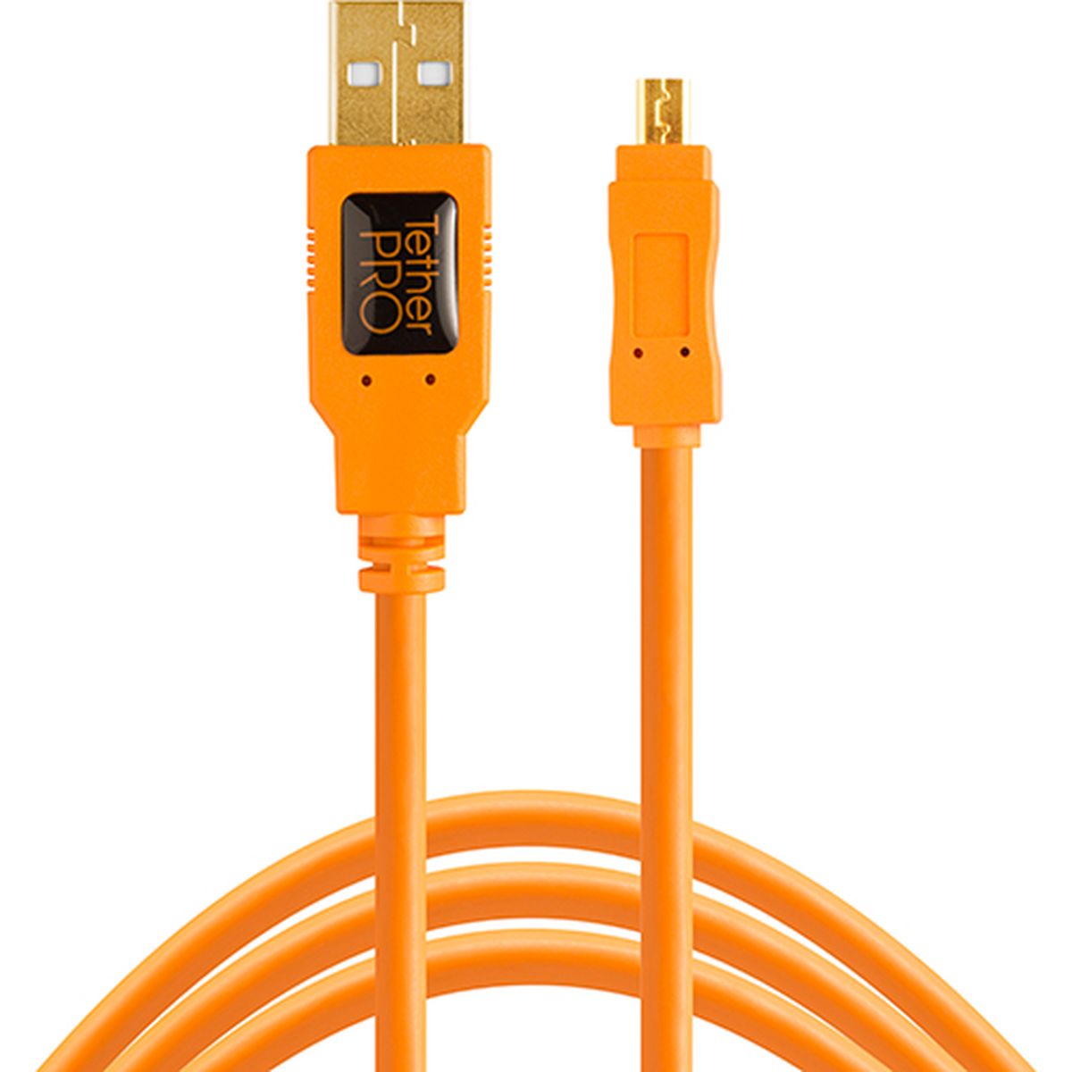 Tether Tools TetherTools TetherPro USB 2.0 To Mini-B 8-PIN 30cm HV Orange