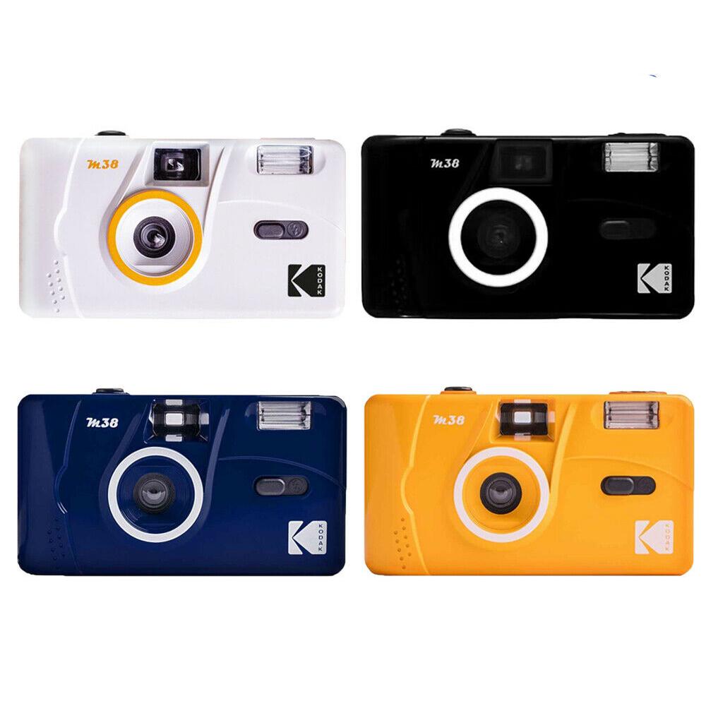 Kodak Film Camera M38 Retro Camera Niet-wegwerp Film Machine met Flash Functie Repetitief wit