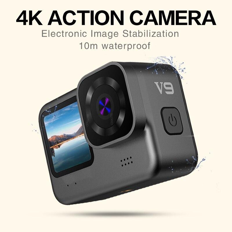 Bobo Life Actiecamera 4K60FPS WiFi Anti-shake Go met afstandsbediening Scherm Waterdichte sportcamera Pro Drive Recorder 0g