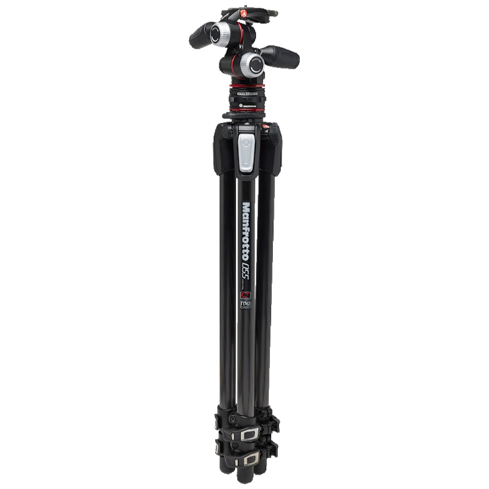 Manfrotto 055 Carbon 3-Section Tripod Kit